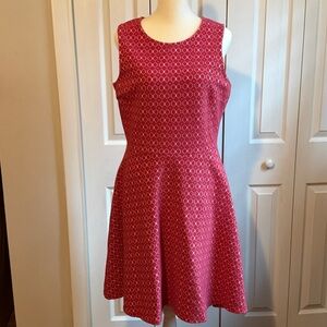Leota Red Patterned Dress